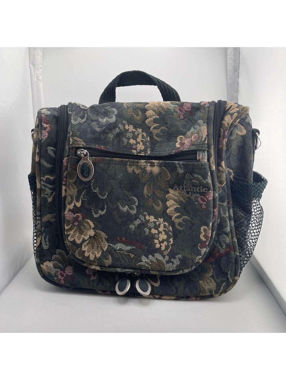 Atlantic Hanging Toiletry Bag Floral Pattern Organizer Designed in USA